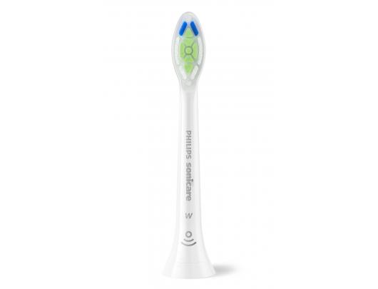 Dantų šepetėlio antgaliai Philips Sonicare Optimal White HX6068/87, suaugusiems, 8 Dantų šepetėlio antgaliai, baltos