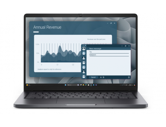 Nešiojamas kompiuteris Dell Pro 14 PC14255, 14", IPS, FHD+, AMD Ryzen 3, 8GB DDR5, 512GB SSD, AMD Radeon 740M, Windows 11 Pro, Nordic klaviatūra, Garantija 36 mėn.