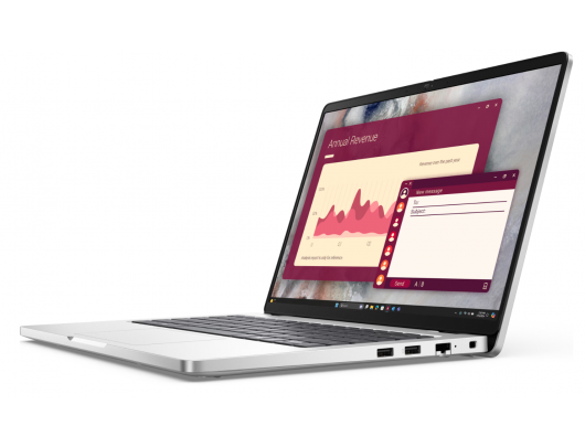 Nešiojamas kompiuteris Dell Pro 14 PC14250, 14" FHD+, Intel Core Ultra 7, 32GB DDR5, 512GB SSD, Intel Graphics, Windows 11 Pro, 802.11ax, BT 5.3, Klaviatūra su apšvietimu, Garantija 36 mėn.