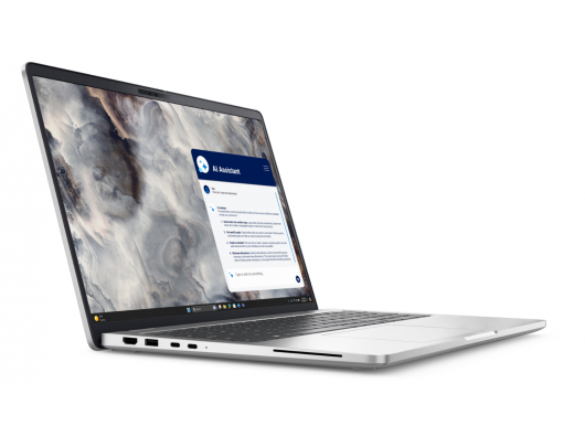 Nešiojamas kompiuteris Dell Pro Plus 16, FHD+ Ultra 7 265U/16GB/512GB/Intel Integrated/Win11 Pro/Estoniška apšviesta klaviatūra/FP/3 metų ProSupport NBD vietinė garantija