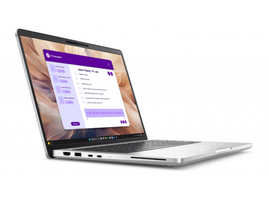 Nešiojamas kompiuteris Dell Pro 14 Plus PB14250, 14", FHD+, Intel Core Ultra 5, 32GB, SSD 512GB, Windows 11 Pro, Bluetooth 5.3, apšviesta klaviatūra.