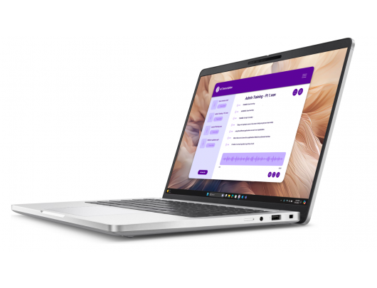 Nešiojamas kompiuteris Dell Pro 14 Plus PB14250, 14", FHD+, Intel Core Ultra 5, 32GB, SSD 512GB, Windows 11 Pro, Bluetooth 5.3, apšviesta klaviatūra.