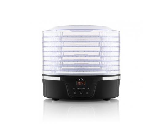 Maisto džiovyklė ETA Food Dryer, galia 380 W, padėklų skaičius 8, integruotas laikmatis, juodas