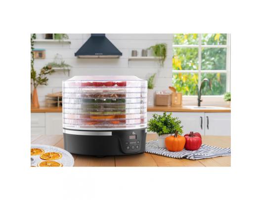 Maisto džiovyklė ETA Food Dryer, galia 380 W, padėklų skaičius 8, integruotas laikmatis, juodas