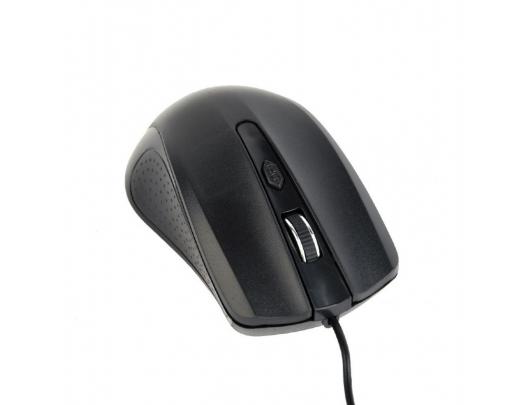 Pelė Gembird MUS-4B-01L, laidinė, USB, juoda