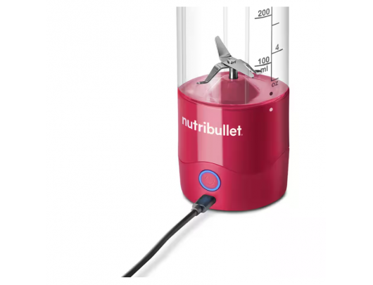 Kokteilinė Nutribullet NBP003MA, nešiojamas, Tritan indas, 0.475 L talpa, ledo smulkinimas, purpurinė magenta