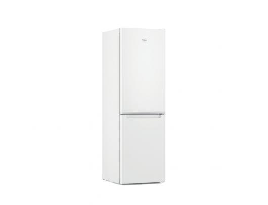 Šaldytuvas Whirlpool W7X 83A W, laisvai pastatomas, 191.2 cm, apačioje šaldiklis, 231/104 l, automatinis atitirpinimas, klasė D, baltas