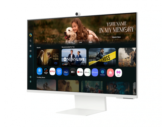 Monitorius Samsung LS32FM801UUXDU, 32 in, 4K 3840x2160 60 Hz, 400 cd/m²