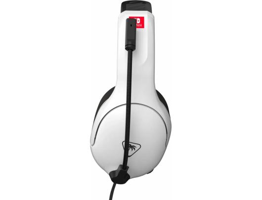 Ausinės Turtle Beach Airlite Fit, Nintendo Switch, juodos/baltos